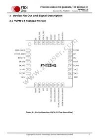FT4222HQ-C-T Datasheet Page 7