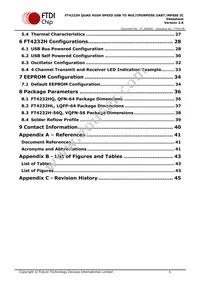 FT4232HQ-TRAY Datasheet Page 6