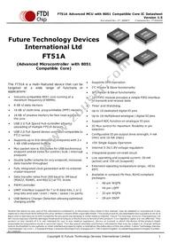 FT51CS-R Datasheet Cover