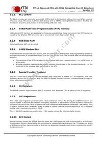 FT51CS-R Datasheet Page 13