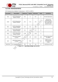 FT51CS-R Datasheet Page 19