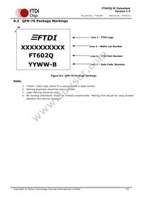 FT602Q-T Datasheet Page 23