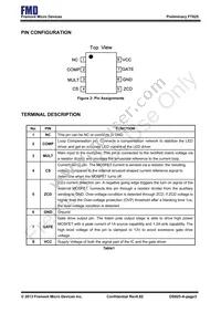 FT825-RT Datasheet Page 3