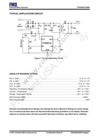 FT838R-BL-RT Datasheet Page 2