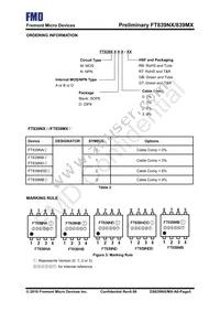 FT839ND1-RT Datasheet Page 5