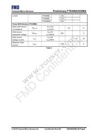 FT839ND1-RT Datasheet Page 8