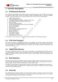 FT900L-C-T Datasheet Page 23