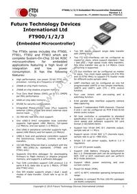 FT903Q-T Datasheet Cover