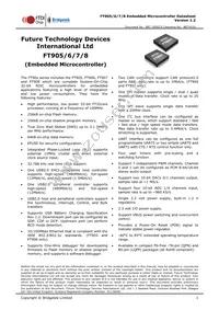 FT905L-C-T Datasheet Cover