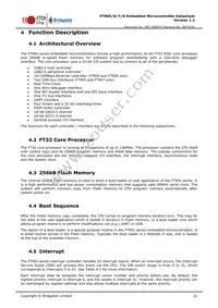 FT905L-C-T Datasheet Page 21