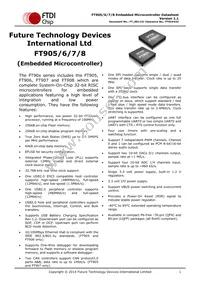 FT908Q-T Datasheet Cover