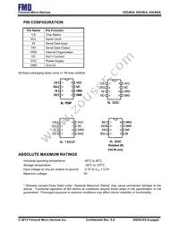 FT93C66A-ITR-T Datasheet Page 2
