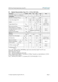 FTEN2217P1CUN-BC Datasheet Page 3