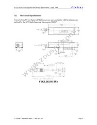 FTGL2025S1TUS Datasheet Page 9