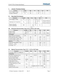 FTGN2117P2TUN Datasheet Page 2