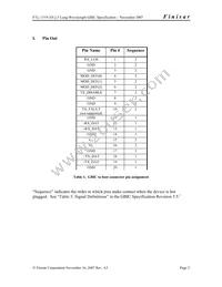 FTL-1319-3D-2.5 Datasheet Page 2