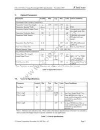 FTL-1319-3D-2.5 Datasheet Page 5