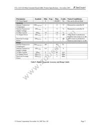 FTL-1419-3D Datasheet Page 7