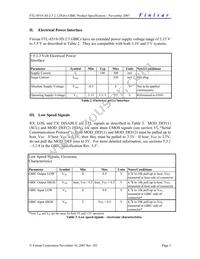 FTL-8519-3D-2.5 Datasheet Page 3