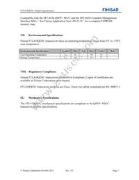 FTL410QD3C Datasheet Page 7