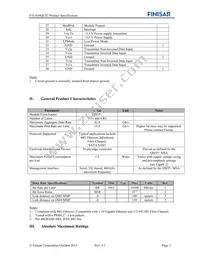 FTL410QE2C Datasheet Page 3