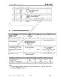 FTL410QE2N Datasheet Page 3