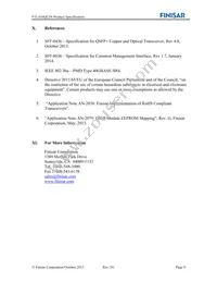 FTL410QE2N Datasheet Page 9