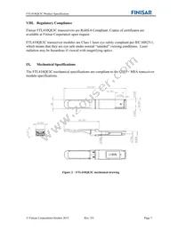 FTL410QE3C Datasheet Page 7