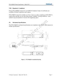 FTL410QE4C Datasheet Page 7