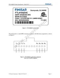 FTL410QE4C Datasheet Page 8