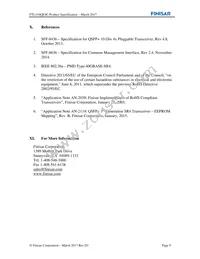 FTL410QE4C Datasheet Page 9