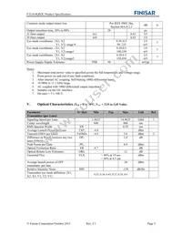 FTL414QB2C Datasheet Page 5