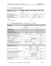 FTL4C1QL1C Datasheet Page 4