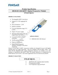 FTL4C1QL1L Datasheet Cover