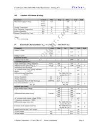 FTL4P1QL1C Datasheet Page 4