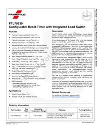 FTL75939UCX Datasheet Page 2