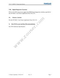 FTLC1122RDNL Datasheet Page 7