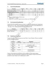 FTLC9551REPM Datasheet Page 5