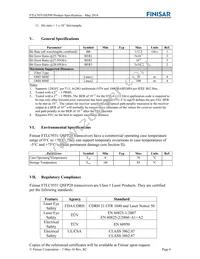 FTLC9551SEPM Datasheet Page 6