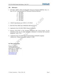 FTLC9551SEPM Datasheet Page 8