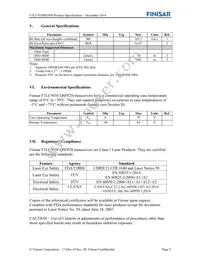 FTLC9558REPM Datasheet Page 5