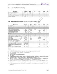 FTLF1217P2BTL Datasheet Page 4