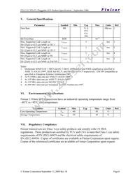 FTLF1217P2BTL Datasheet Page 6