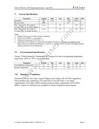 FTLF1318P2BTL Datasheet Page 5