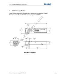 FTLF1318P3BTL Datasheet Page 8