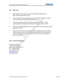 FTLF1318P3BTL Datasheet Page 11