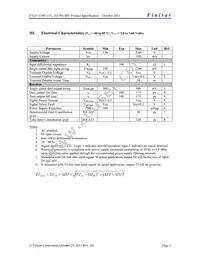 FTLF1319F1MTL Datasheet Page 3