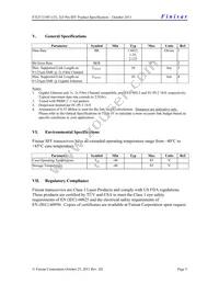 FTLF1319F1MTL Datasheet Page 5