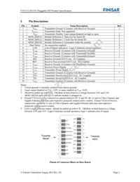 FTLF1321P1BTL Datasheet Page 2