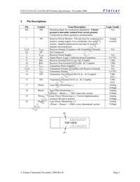 FTLF1321S1MTL Datasheet Page 2